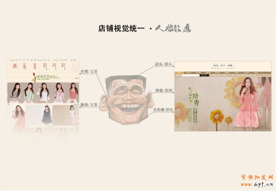 淘寶網(wǎng)店設(shè)計主色調(diào)統(tǒng)一